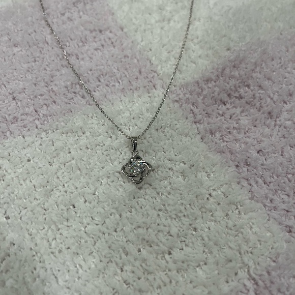 Moissanite Jewelry - MOISSANITE 0.5CT.  16-18inch Necklace